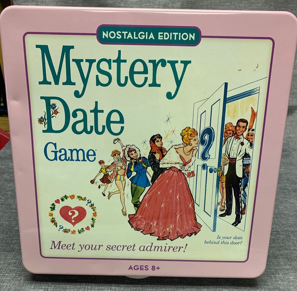 Mystery Date Board Game - Nostalgia Edition Tin Box - Complete, Gently Played